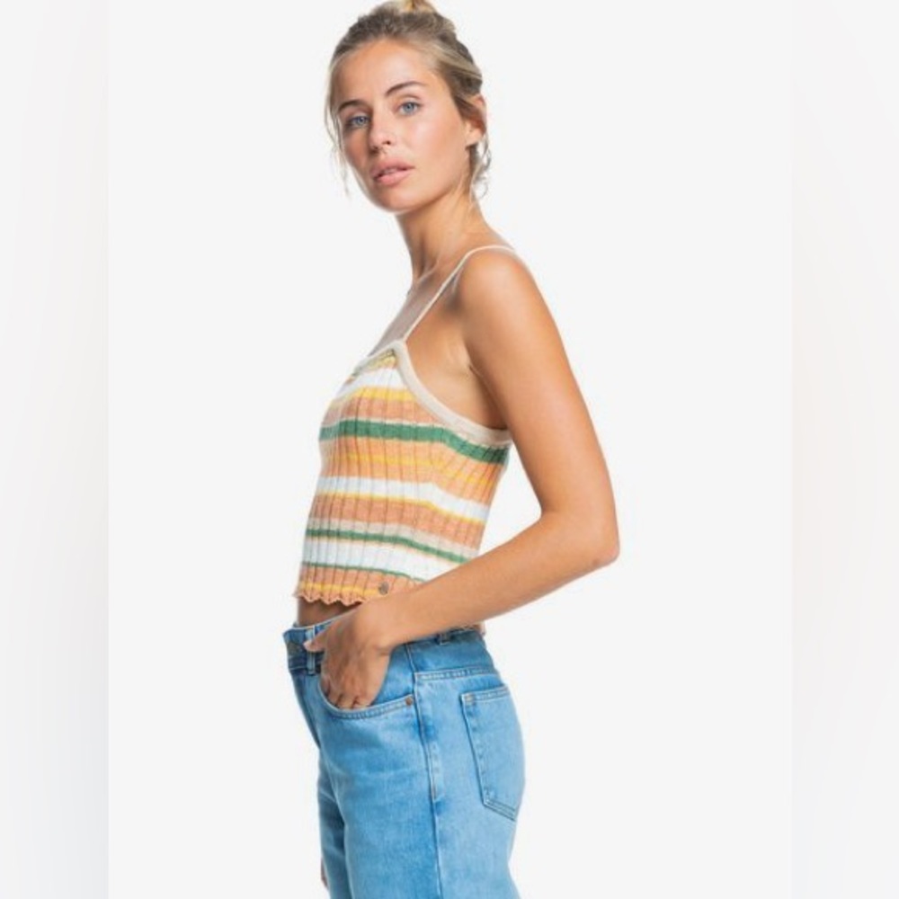 ROXY Dream Song Knitted Tube Top . NWT
